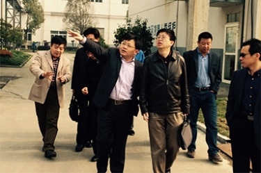 2015年3月22日，，，，国家发改委一行来公司现场稽察中水回用项目