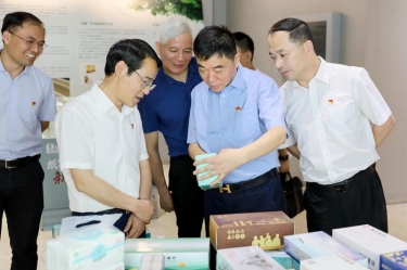 要闻 | 嘉兴市委副书记、政法委书记帅燮琅一行莅临NG电子游戏纸业调研指导