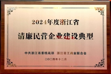 NG电子游戏纸业入选2024年度浙江省清廉民营企业建设典范名单